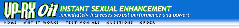 VP-RX Oil has been uniquely formulated with a variety of natural herbal remedies, vitamins, amino acids and flavoring to create an incredibly effective and powerful personal lubricant. 