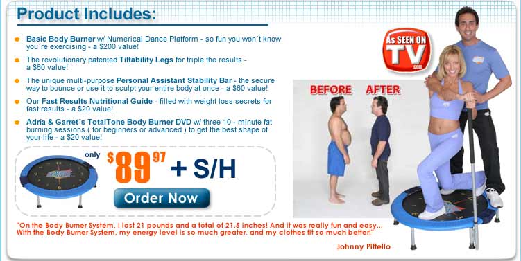 Body Burner System As Seen On TV